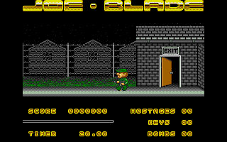 Joe Blade screenshot 3 for Atari ST